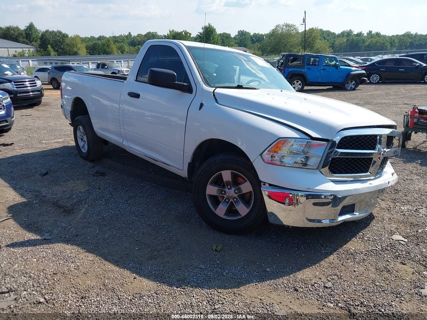 2019 RAM 1500 CLASSIC TRADESMAN  4X2 8' BOX | 3C6JR6DG3KG505881 | UPCARS