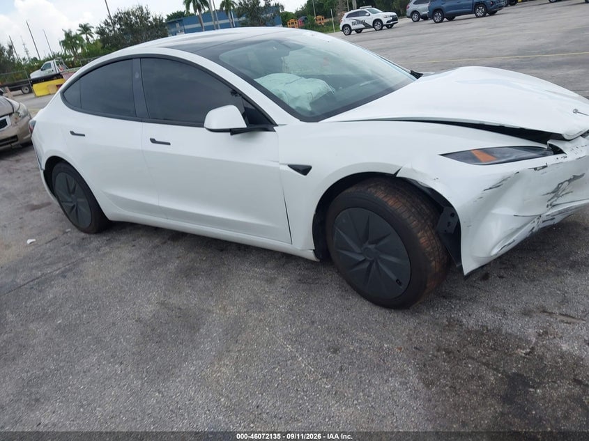 2025 TESLA MODEL 3 LONG RANGE REAR-WHEEL DRIVE/STANDARD REAR-WHEEL DRIVE | 5YJ3E1EA1SF127091 | UPCARS