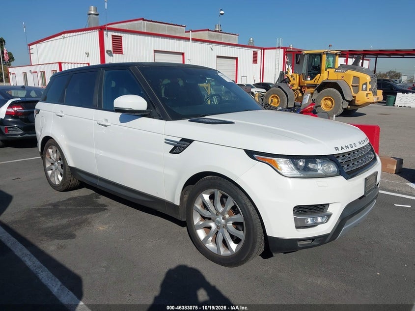 2016 LAND ROVER RANGE ROVER SPORT 3.0L V6 SUPERCHARGED HSE | SALWR2VF1GA576508 | UPCARS