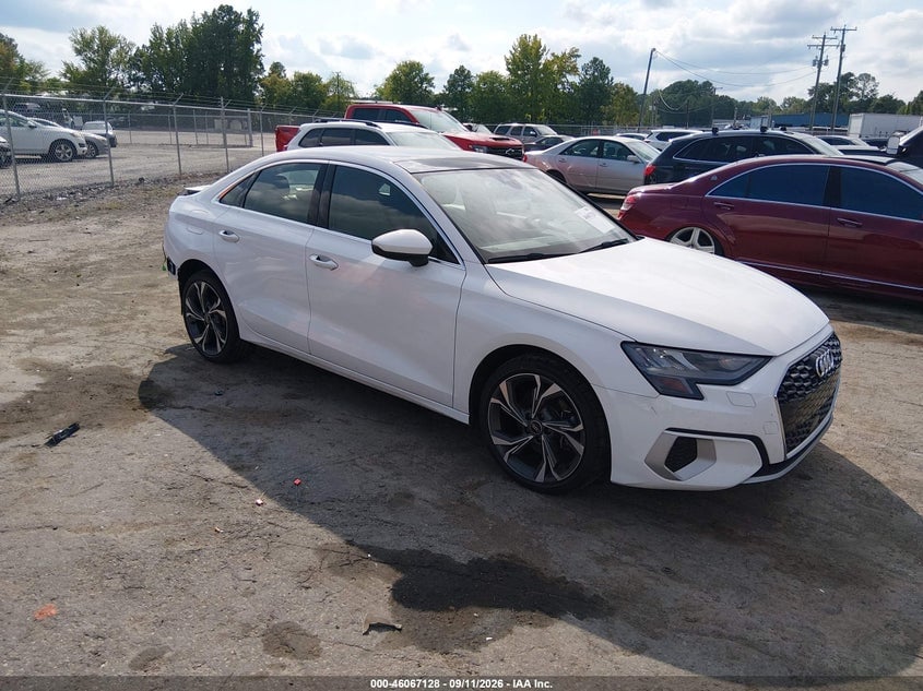 2022 AUDI A3 PREMIUM 40 TFSI FRONT-WHEEL DRIVE S TRONIC | WAUAUDGY0NA046518 | UPCARS