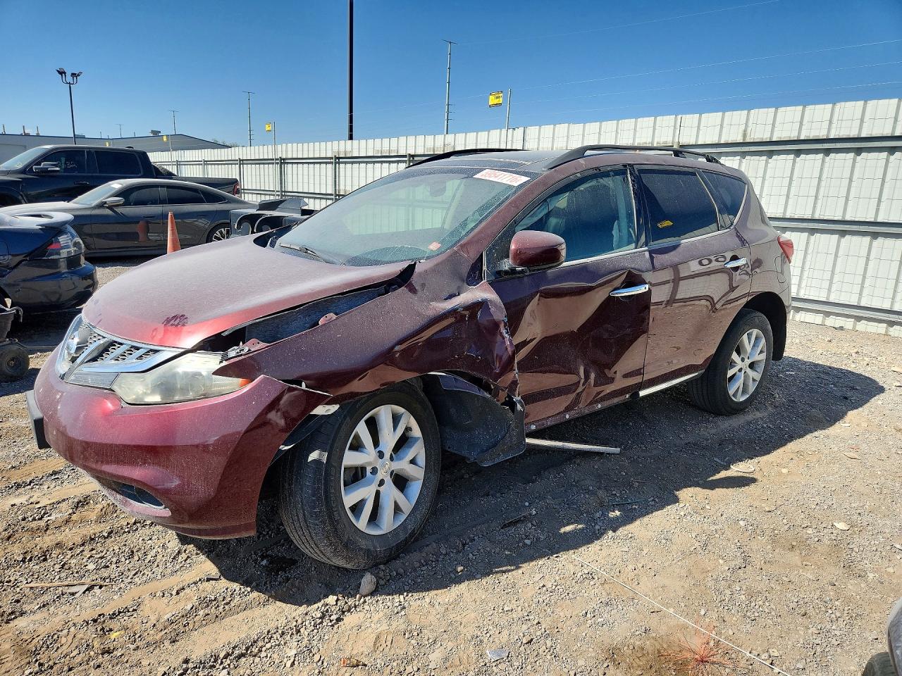 2011 NISSAN MURANO S | JN8AZ1MW3BW158609 | UPCARS