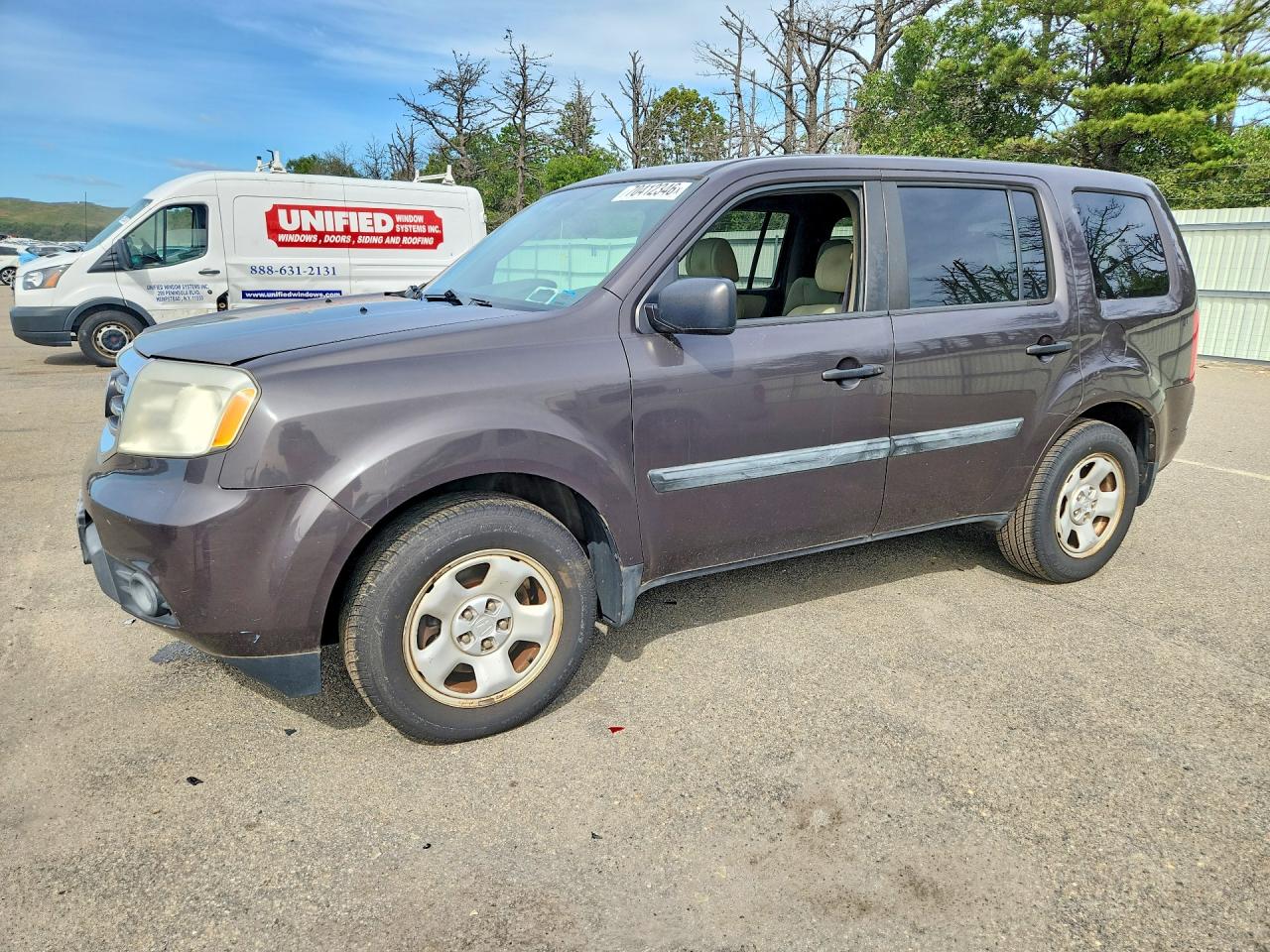 2014 HONDA PILOT LX | 5FNYF4H26EB008367 | UPCARS