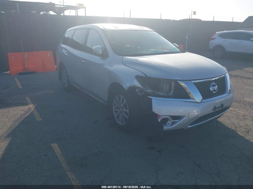 2015 NISSAN PATHFINDER S | 5N1AR2MN9FC643459 | UPCARS