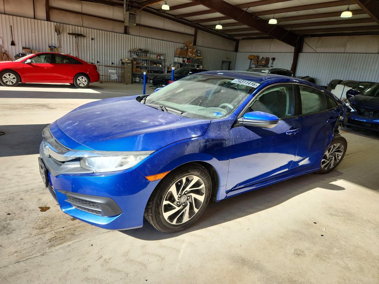 2018 HONDA CIVIC EX | 2HGFC2F7XJH558972 | UPCARS