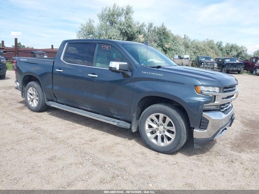 2021 CHEVROLET SILVERADO 1500 4WD  SHORT BED LTZ | 3GCUYGED3MG169316 | UPCARS