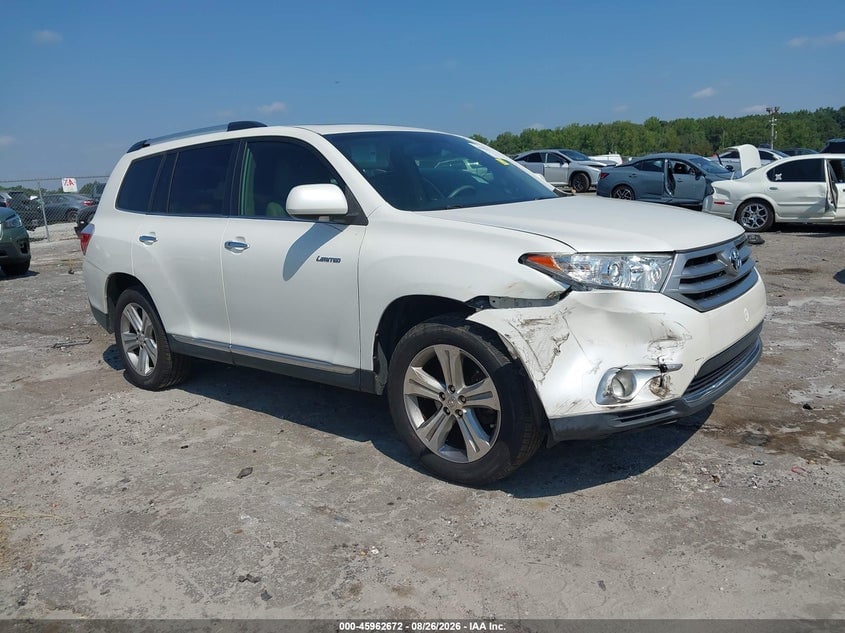 2013 TOYOTA HIGHLANDER LIMITED V6 | 5TDYK3EH0DS105556 | UPCARS