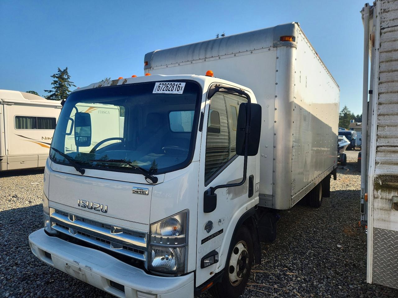 2011 ISUZU NPR BOX TRUCK | JALC4W169B7002023 | UPCARS
