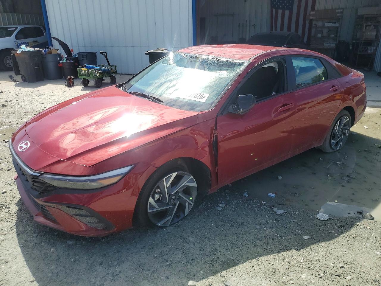 2025 HYUNDAI ELANTRA SEL SPORT | KMHLM4DG2SU045724 | UPCARS
