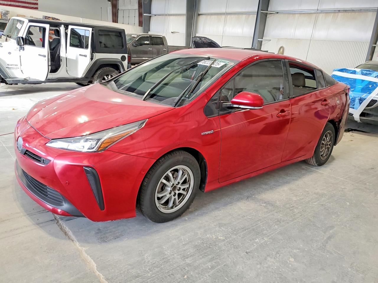 2019 TOYOTA PRIUS | JTDKARFU9K3095700 | UPCARS