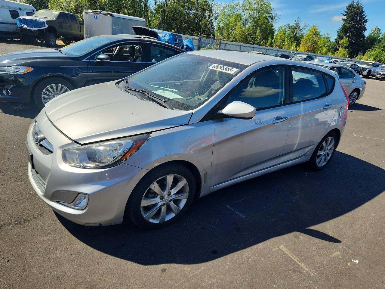 2012 HYUNDAI ACCENT SE | KMHCU5AEXCU053659 | UPCARS