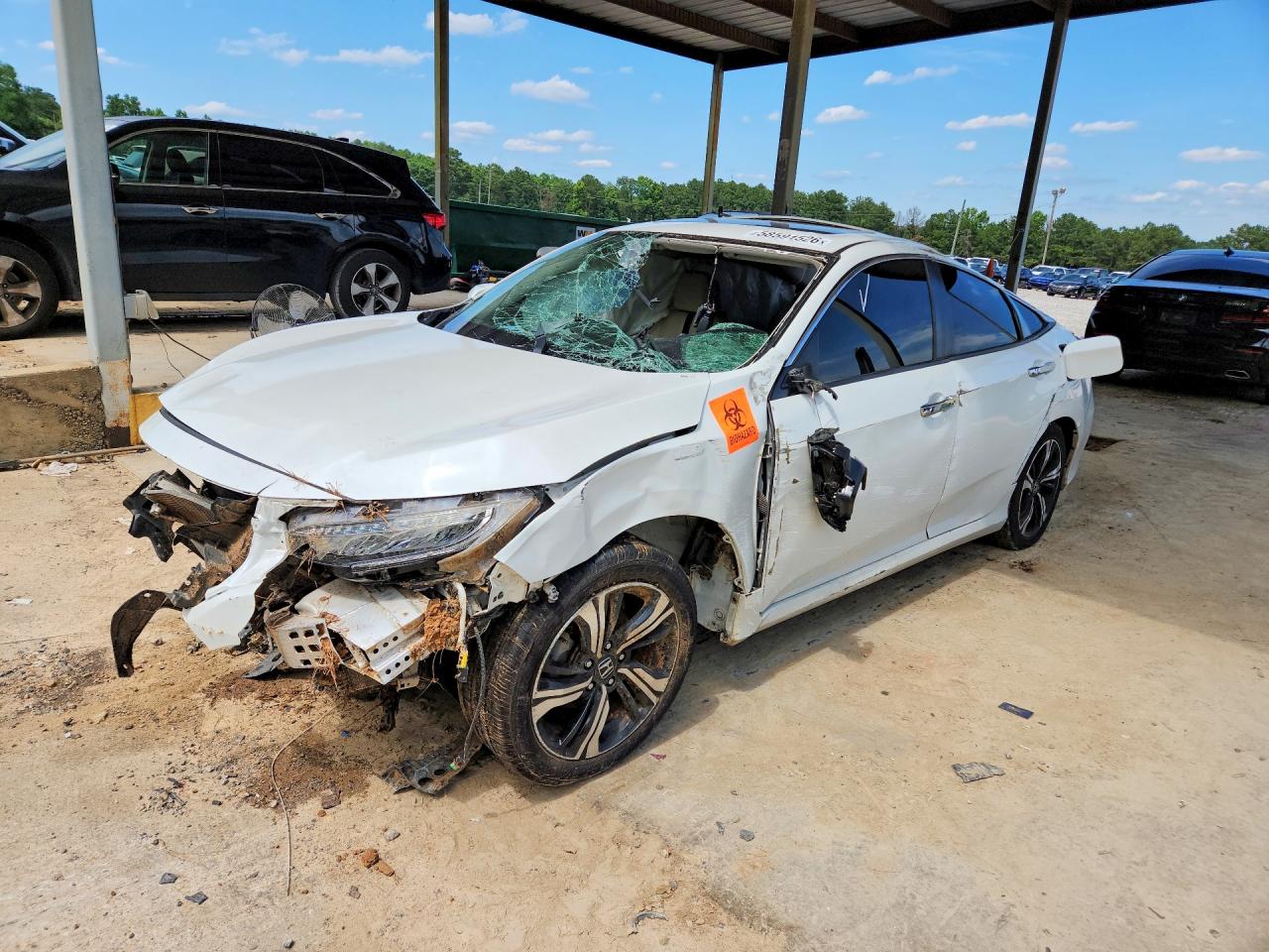2017 HONDA CIVIC TOURING | 19XFC1F9XHE213120 | UPCARS