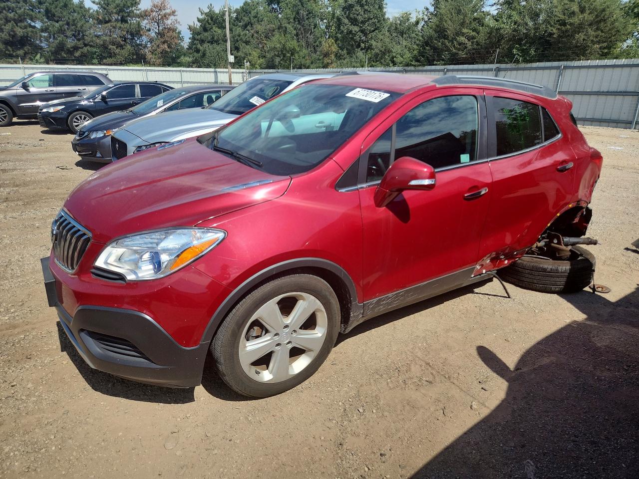 2015 BUICK ENCORE | KL4CJASB6FB222967 | UPCARS