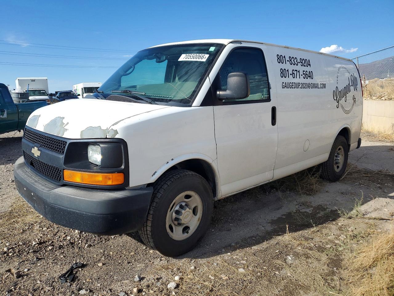 2011 CHEVROLET EXPRESS | 1GCWGFCA8B1132157 | UPCARS