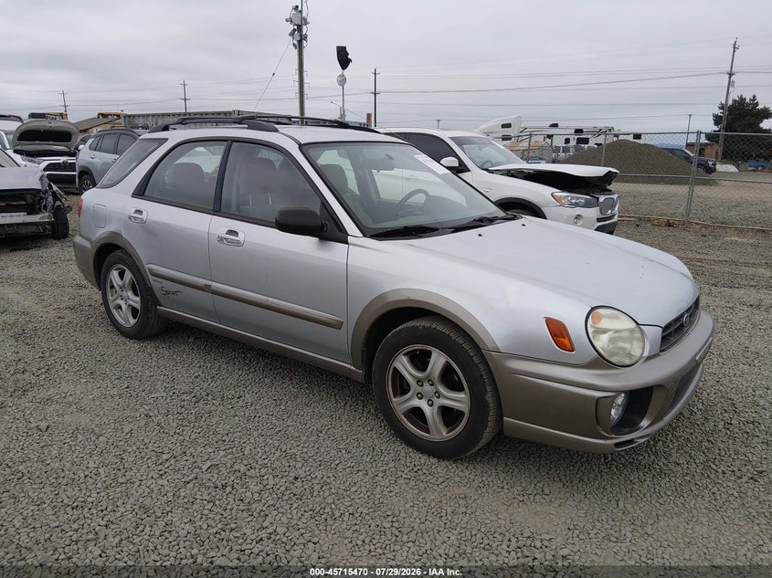 2002 SUBARU IMPREZA OUTBACK SPORT | JF1GG68522H827652 | UPCARS