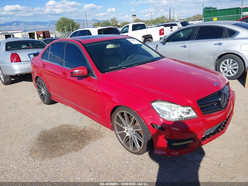 2014 MERCEDES-BENZ C 300 SPORT 4MATIC | WDDGF8AB8EG245418 | UPCARS