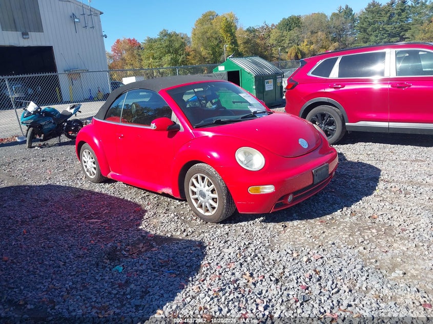 2004 VOLKSWAGEN NEW BEETLE GLS | 3VWCM21Y54M309822 | UPCARS