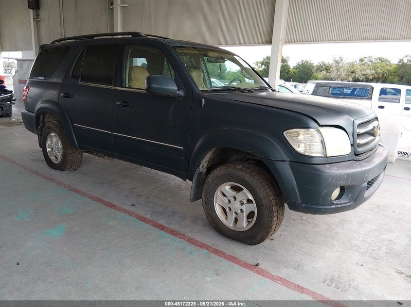 2002 TOYOTA SEQUOIA LIMITED V8 | 5TDBT48A52S098091 | UPCARS