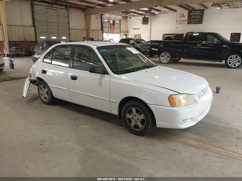 2002 HYUNDAI ACCENT GL | KMHCG45C82U306342 | UPCARS