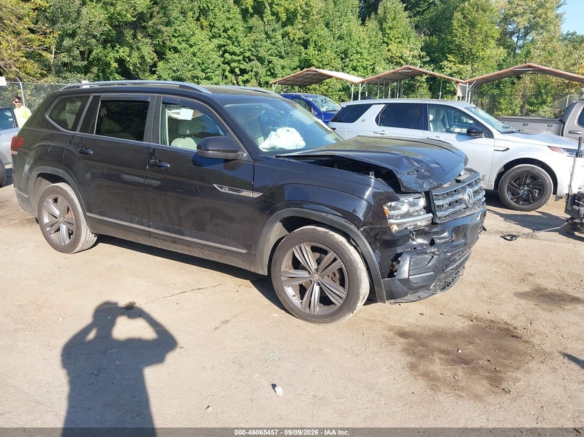 2019 VOLKSWAGEN ATLAS 3.6L V6 SEL R-LINE | 1V2RR2CA8KC597895 | UPCARS
