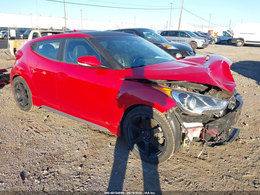 2015 HYUNDAI VELOSTER TURBO | KMHTC6AE9FU233390 | UPCARS