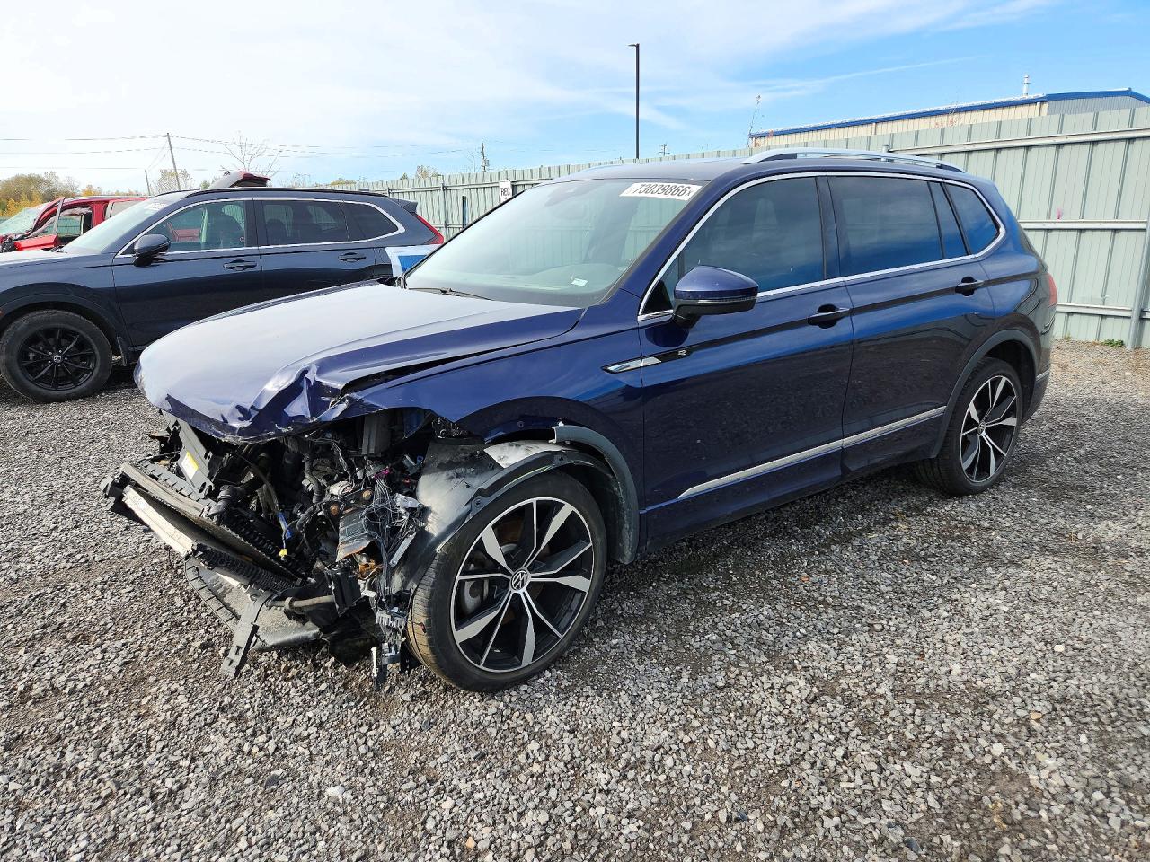 2024 VOLKSWAGEN TIGUAN SEL R-LINE BLACK | 3VV4B7AX2RM018043 | UPCARS