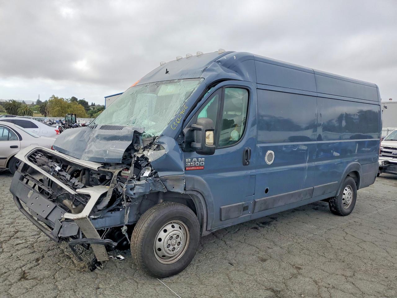 2019 RAM PROMASTER 3500 DELIVERY VAN | 3C6URVJG7KE548448 | UPCARS