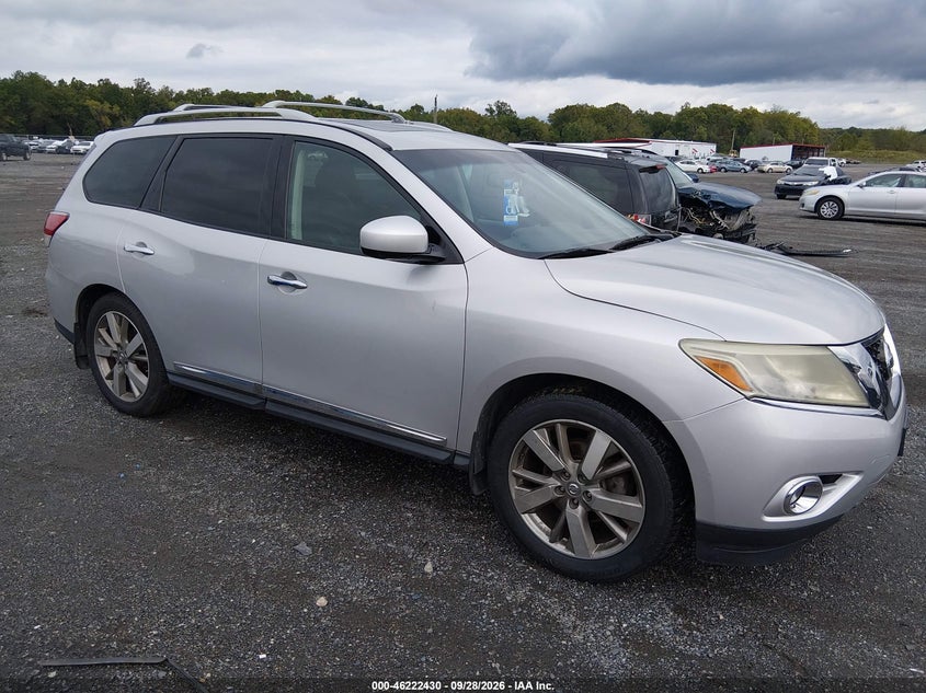 2015 NISSAN PATHFINDER PLATINUM | 5N1AR2MM5FC693296 | UPCARS