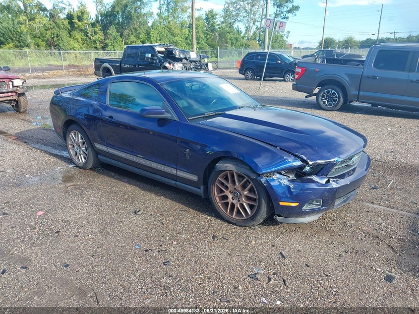 2012 FORD MUSTANG V6 PREMIUM | 1ZVBP8AM5C5246633 | UPCARS