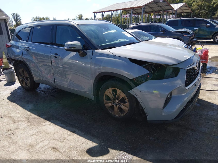 2022 TOYOTA HIGHLANDER HYBRID XLE BRONZE EDITION | 5TDABRCH3NS553749 | UPCARS