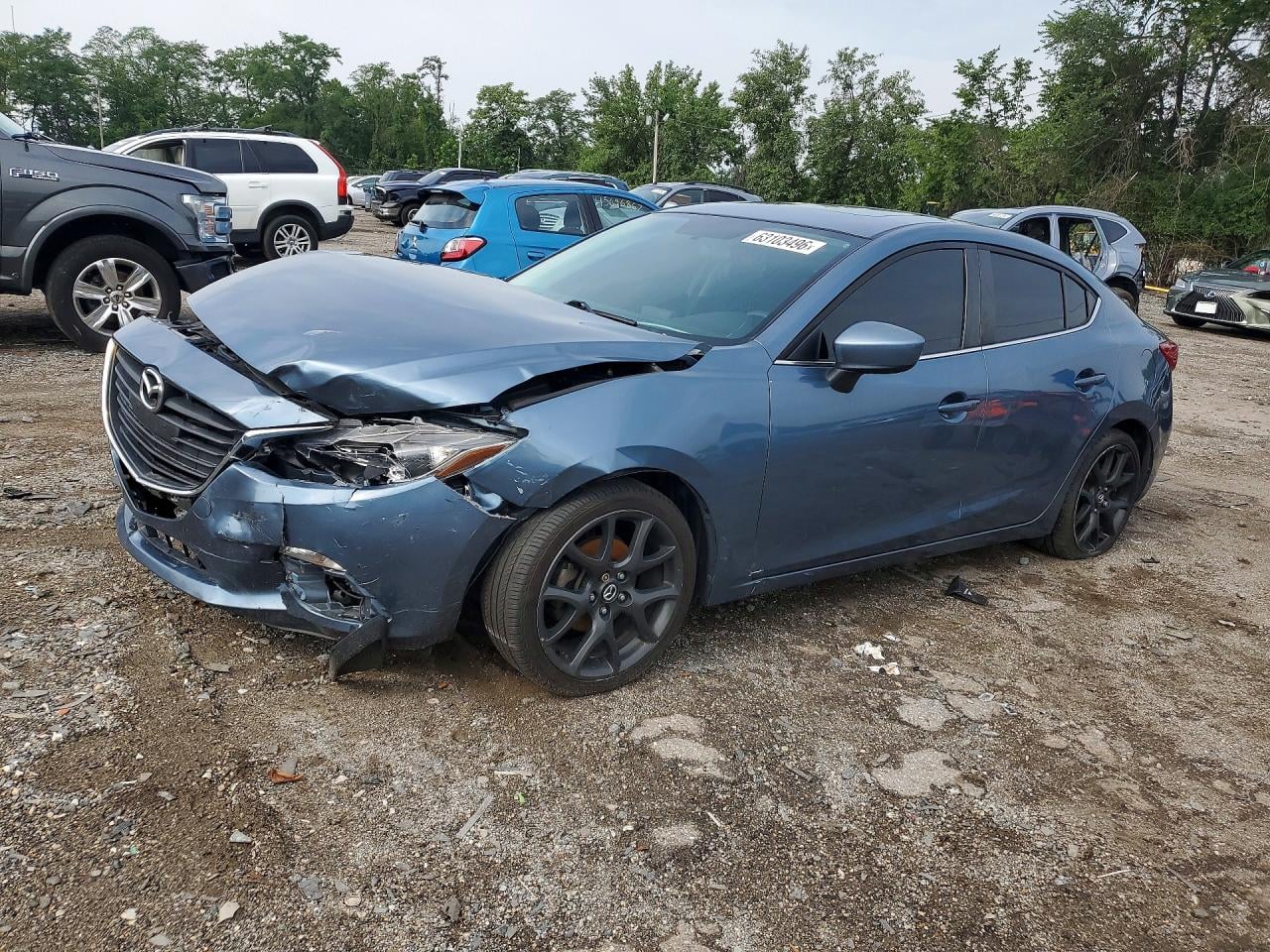 2014 MAZDA 3 TOURING | JM1BM1V72E1143168 | UPCARS