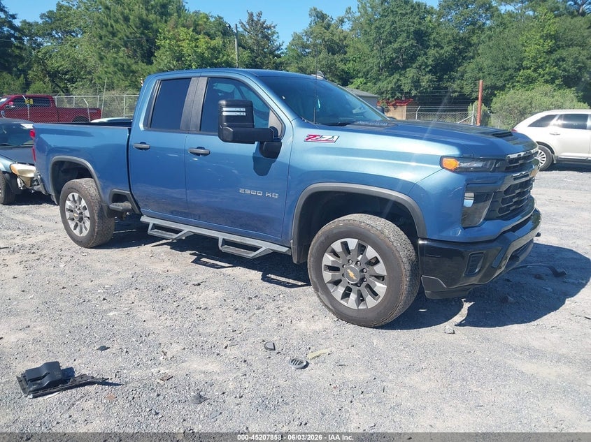 2024 CHEVROLET SILVERADO 2500HD 4WD  STANDARD BED CUSTOM | 1GC5YMEY5RF386719 | UPCARS