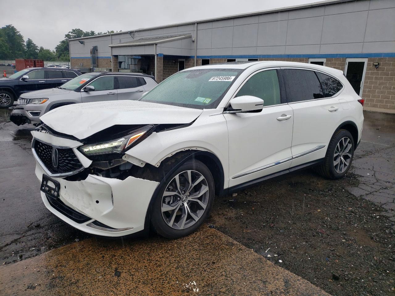 2022 ACURA MDX TECHNOLOGY | 5J8YE1H4XNL046640 | UPCARS