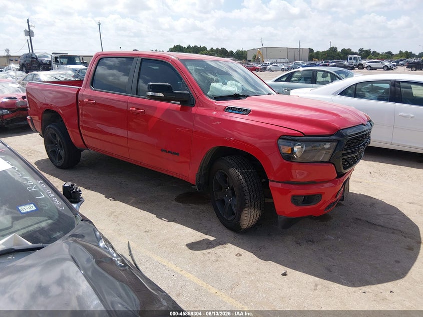 2022 RAM 1500 LONE STAR  4X2 5'7 BOX | 1C6RREFG6NN472395 | UPCARS