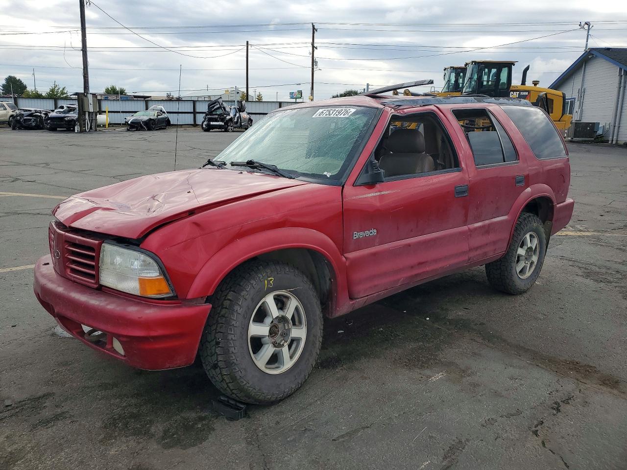 2001 OLDSMOBILE BRAVADA | 1GHDT13W212225678 | UPCARS