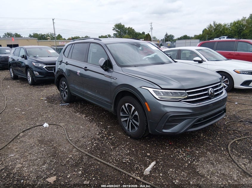 2022 VOLKSWAGEN TIGUAN 2.0T S | 3VV0B7AXXNM115676 | UPCARS