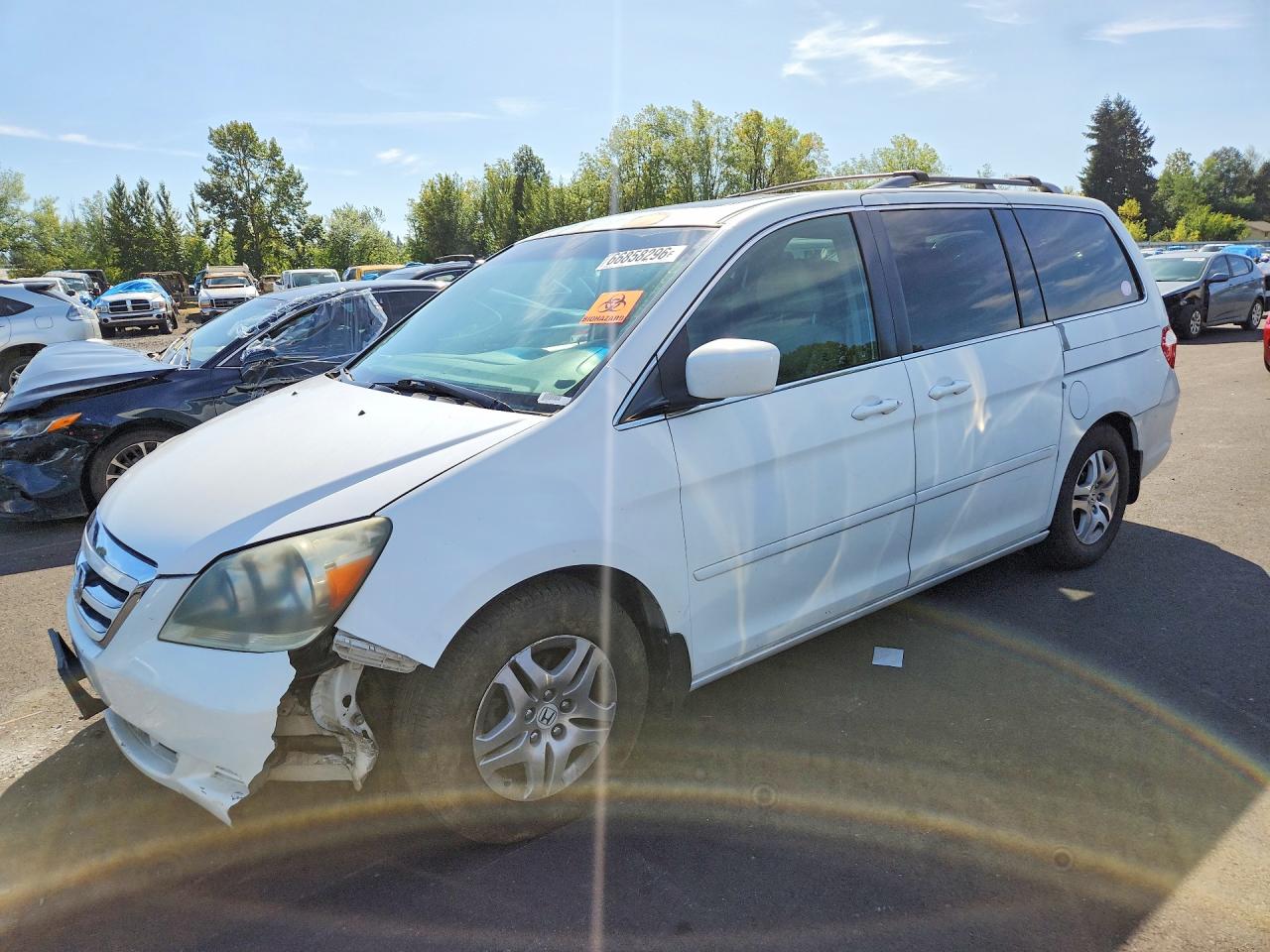 2007 HONDA ODYSSEY EXL | 5FNRL38717B444016 | UPCARS