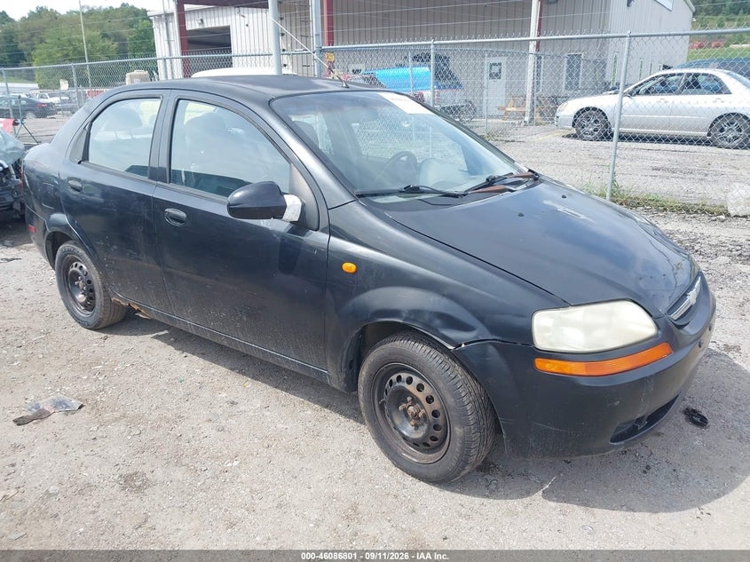 2004 CHEVROLET AVEO | KL1TD526X4B140204 | UPCARS