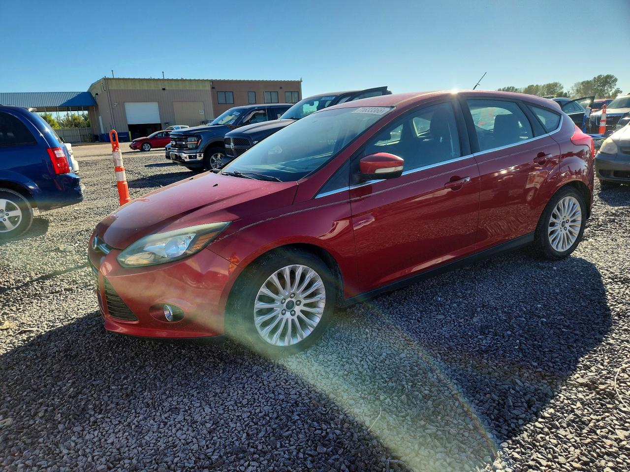 2012 FORD FOCUS TITANIUM | 1FAHP3N29CL477075 | UPCARS