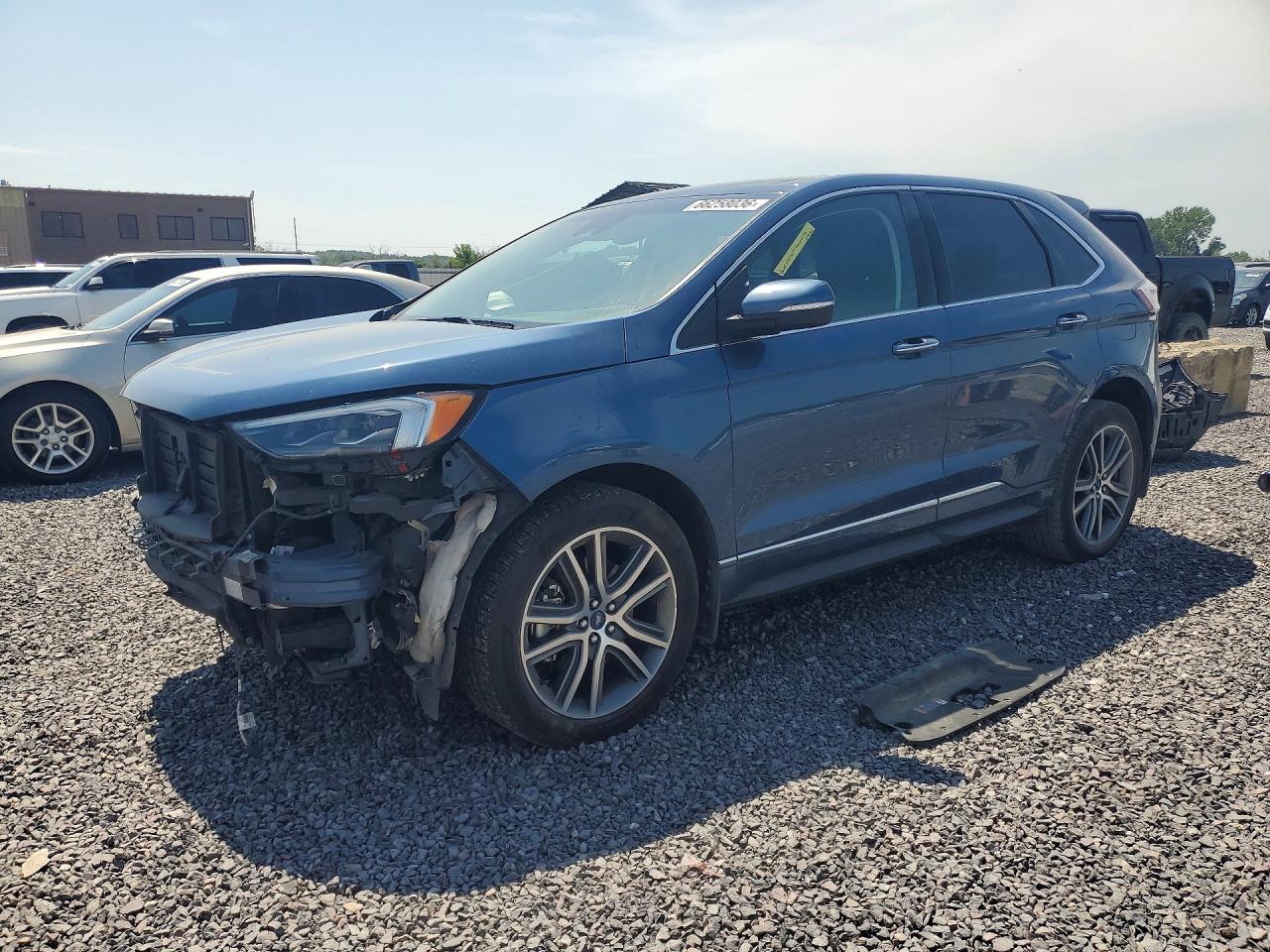 2019 FORD EDGE TITANIUM | 2FMPK4K97KBC20387 | UPCARS