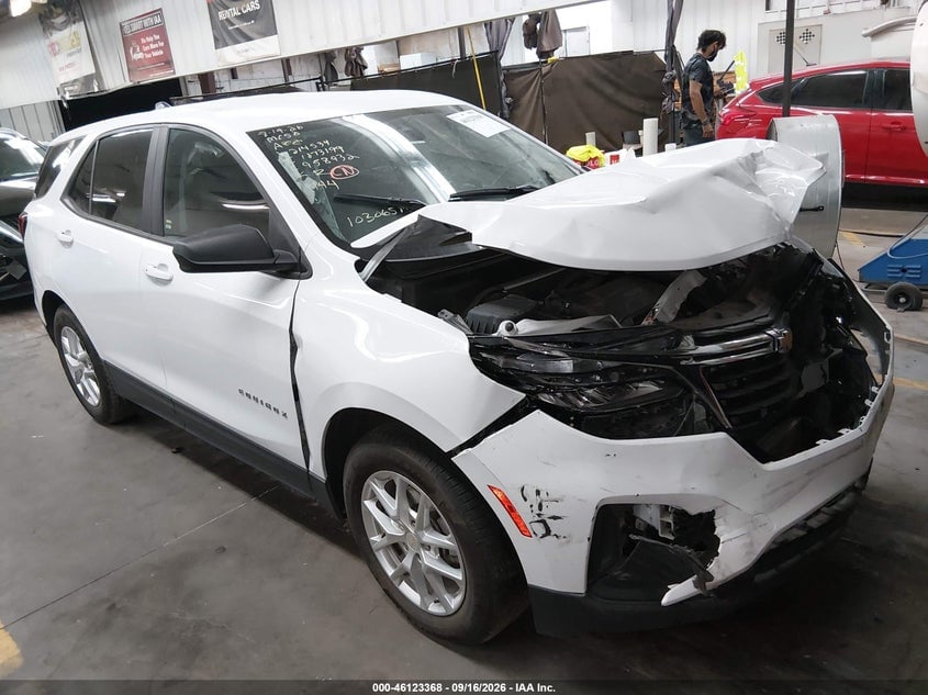 2022 CHEVROLET EQUINOX FWD LS | 3GNAXHEV6NS214534 | UPCARS