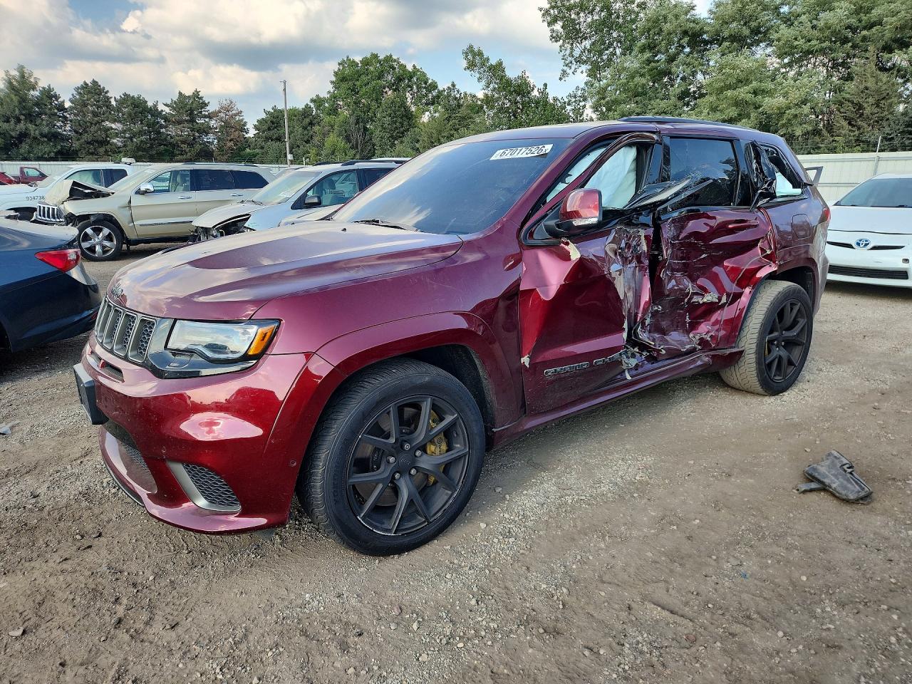 2018 JEEP CHEROKEE TRACKHAWK | 1C4RJFN95JC223844 | UPCARS
