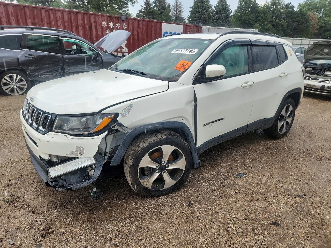 2018 JEEP COMPASS LATITUDE | 3C4NJCBB5JT102417 | UPCARS