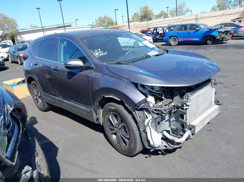2022 HONDA CR-V 2WD EX | 2HKRW1H54NH403422 | UPCARS