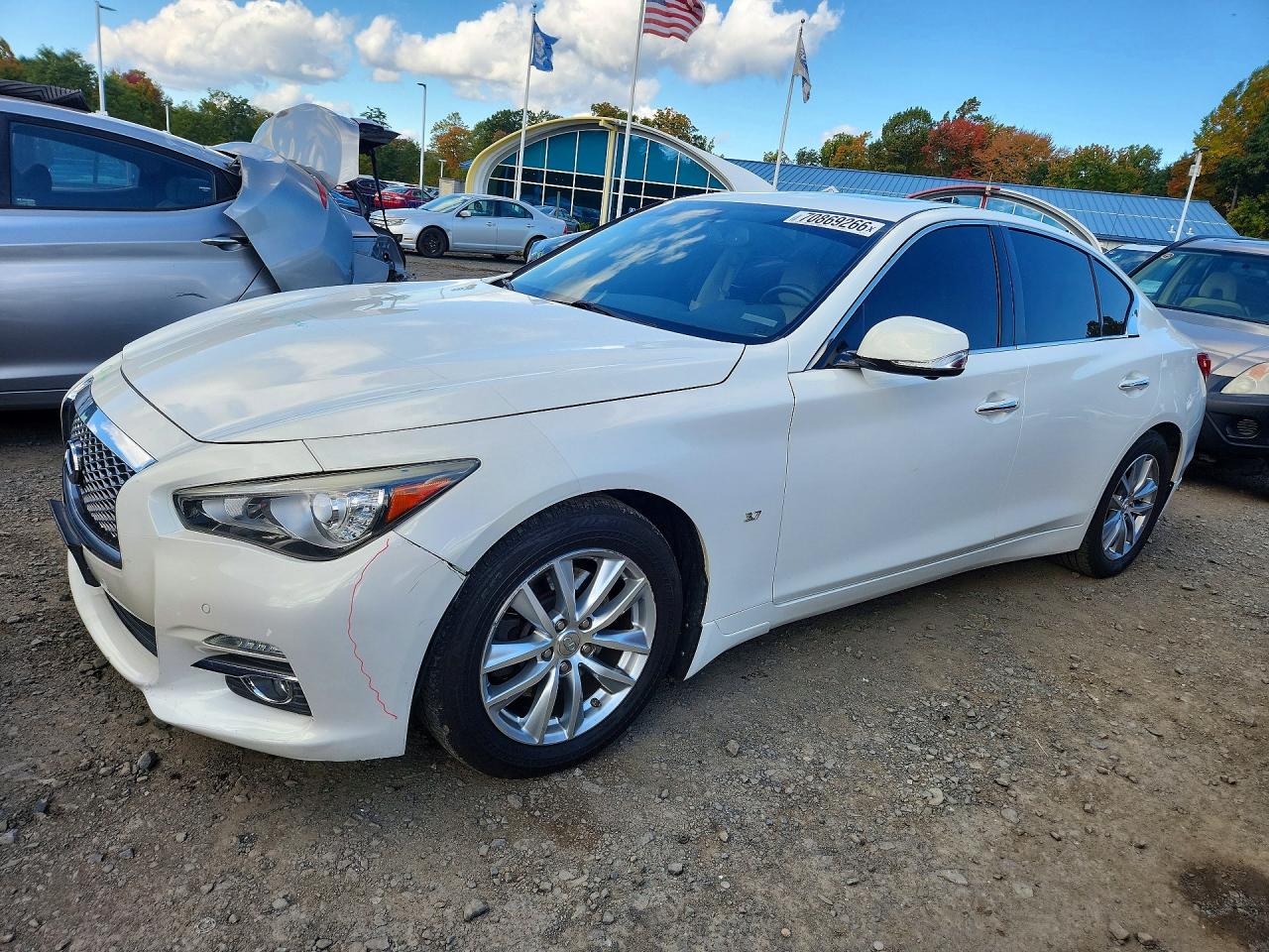 2014 INFINITI Q50 PREMIUM | JN1BV7AR4EM704527 | UPCARS