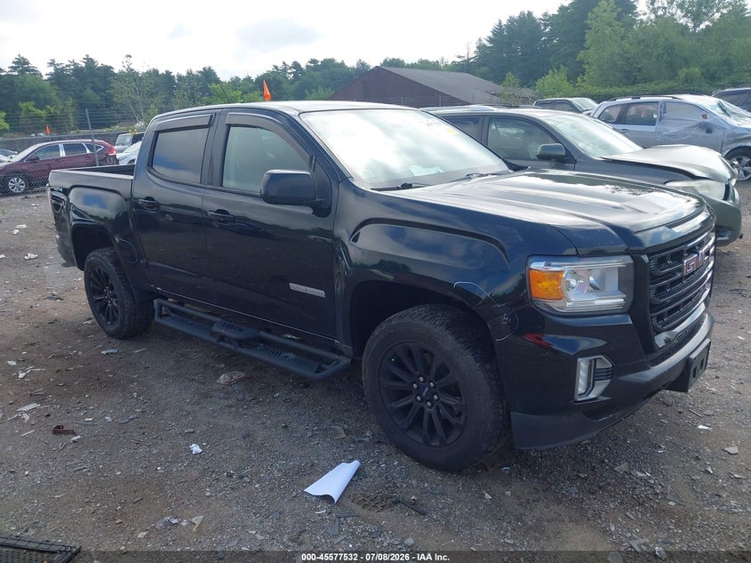 2021 GMC CANYON 4WD  SHORT BOX ELEVATION | 1GTG6CENXM1192398 | UPCARS