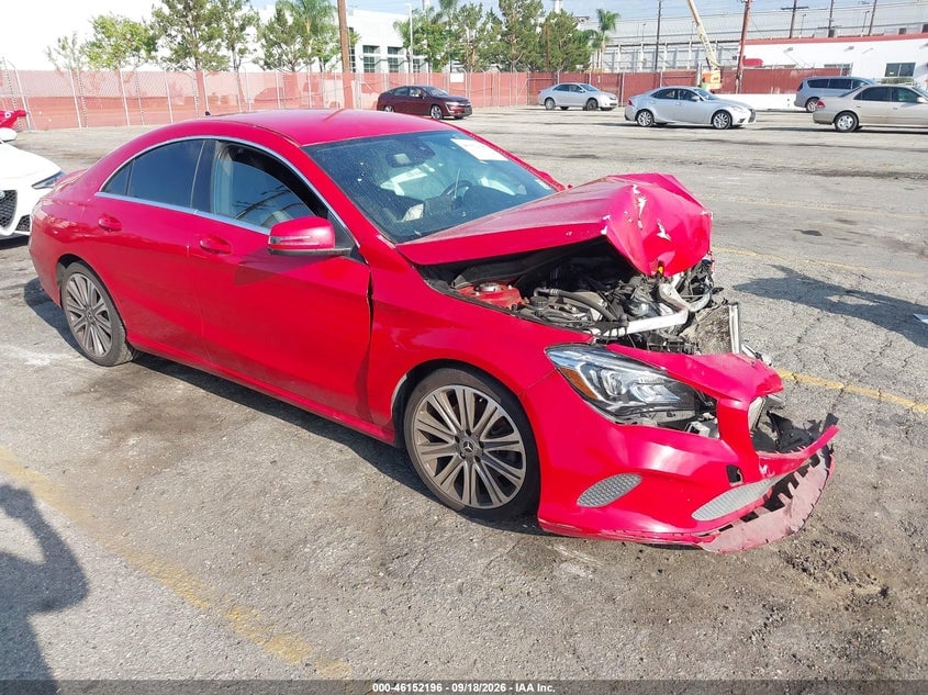 2018 MERCEDES-BENZ CLA 250 | WDDSJ4EB4JN577583 | UPCARS