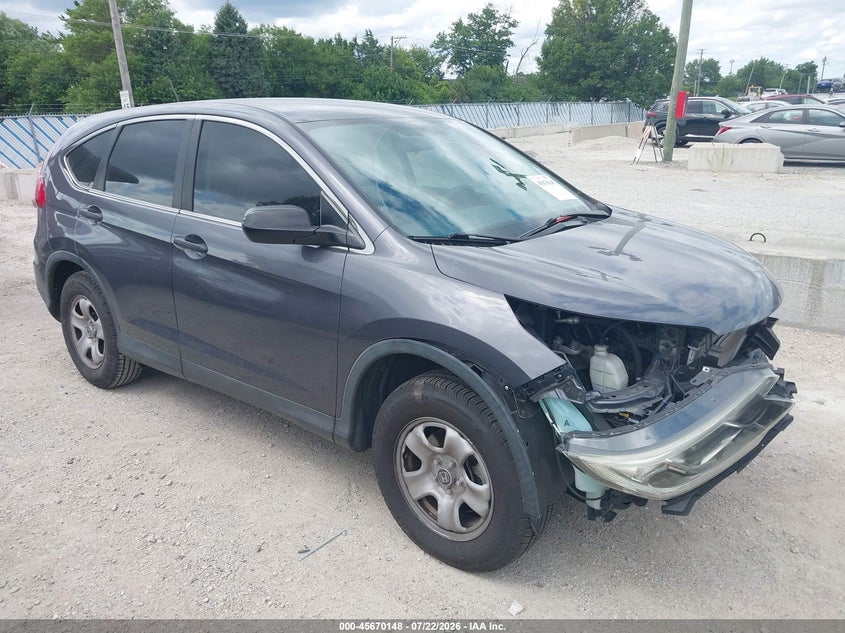 2016 HONDA CR-V LX | 2HKRM3H35GH552585 | UPCARS