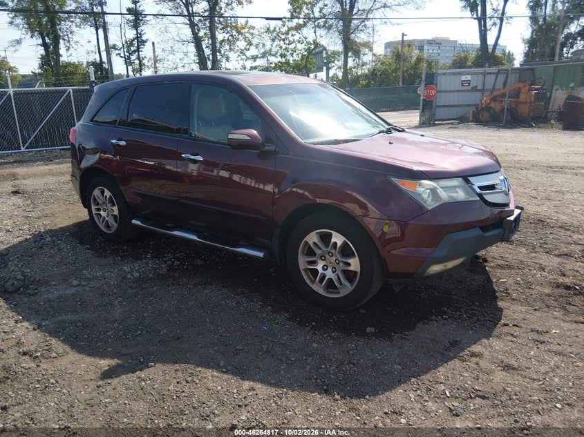 2008 ACURA MDX TECHNOLOGY PACKAGE | 2HNYD28328H504407 | UPCARS