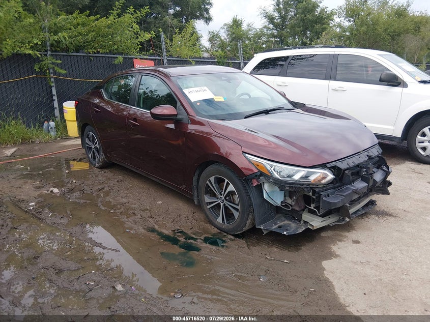 2021 NISSAN SENTRA SV XTRONIC CVT | 3N1AB8CV9MY274588 | UPCARS