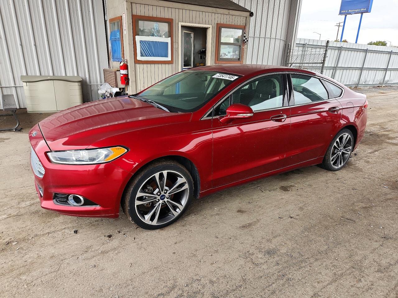 2016 FORD FUSION TITANIUM | 3FA6P0K97GR399541 | UPCARS